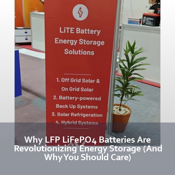 Why LFP LiFePO4 Batteries Are Revolutionizing Energy Storage (And Why You Should Care)